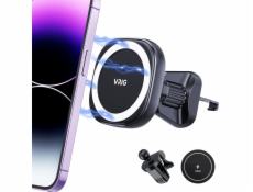4kom.pl Držák do auta do mřížky magnetický magnet Magsafe pro telefon Vrig / Mg-07