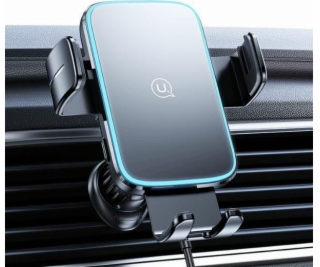 Usams Držák do auta USAMS Charger s bezdrátovou nabíječko...