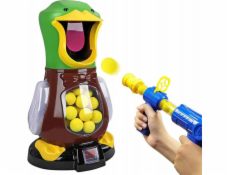 ExtraLink EXTRALINK HRAČKY HUNGRY DUCK STŘELBA NA TERČE PRO DĚTI 2X PISTOLE 24 KOULEK + BRÝLE