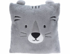 Home Styling Collection Kolekce bytového stylingu ANIMAL plyšový polštář s ušima, 43 x 43 cm