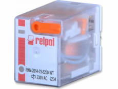 Relpol Průmyslové relé R4 4P 230V AC 6A 2014-23-5230-WT 860413 RELPOL