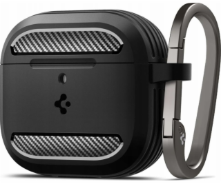 Spigen Sluchátka Rugged Armor Apple Airpods 4, matná černá