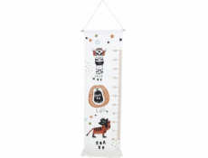 Home Styling Collection Nástěnné plátno s třásněmi na míru pro domácnost, kolekce pro měření výšky, výška až 160 cm, 40 x 140 cm