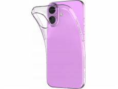 Puro Silikonový kryt Puro 03 Nude pro iPhone 16 Plus - průhledný