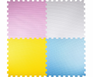 Eddy Toys PUZZLE PODLOŽKA Z EVA PĚNY 60X60 BAREV 4 PRVKY ...