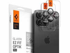Spigen OPTIK PRO L-SERIES GLAS.TR „EZ FIT“ OCHRANNÉ POUZDRO NA FOTOAPARÁT, BALENÍ 2 POUZDERŮ PRO IPHONE 14 PRO / PRO MAX / 15 PRO / PRO MAX / 16 PRO / 16 PRO MAX, ČERNÉ
