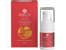 Alkotest BASICLAB_Esteticus emulzní sérum 0,5% čistý retinol, 4% vitamín C, CBD, koenzym Q10 pro obnovu a stimulaci 15ml