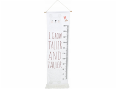 Home Styling Collection Nástěnné plátno s třásněmi na míru pro domácnost, kolekce pro měření výšky, výška až 160 cm, 40 x 140 cm