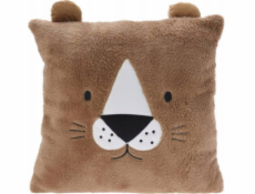 Home Styling Collection Kolekce bytového stylingu ANIMAL plyšový polštář s ušima, 43 x 43 cm