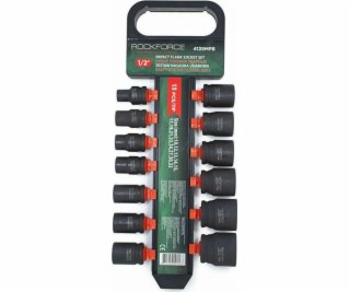 Rockforce ROCKFORCE KRÁTKÉ RÁZOVÉ NÁSTROJE 13 ks. 1/2 10-...