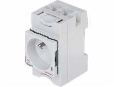 Legrand JEDNODUCHÁ ZÁSUVKA LE-004280 DIN TS-35 230 V 16 A LEGRAND
