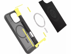 Spigen Pouzdro Rugged Armor Mag Magsafe pro iPhone 16 Pro šedé
