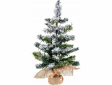 Fééric Lights and Christmas Vánoční světýlka Fééric a umělý vánoční stromek pokrytý sněhem, v jutovém sáčku, 50 cm