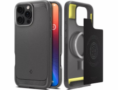 Spigen Pouzdro Rugged Armor Mag Magsafe pro iPhone 16 Pro Max, šedé