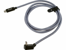 Equip USB kabel 128423 USB kabel USB4 Gen 2x2 3m USB C stříbrný