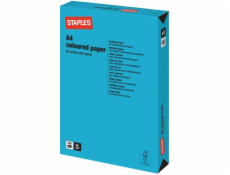 Staples Kopírovací papír Intensive Colours A4 80g modrý 500 listů