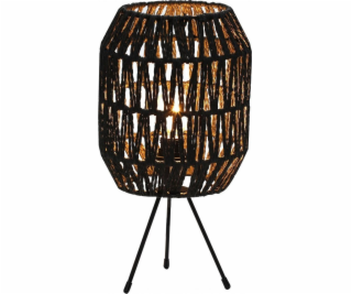 Platinet STOLNÍ RATANOVÁ LAMPA RATANOVÁ LAMPA TMAVĚ HNĚDÁ...
