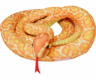 LeanToys Plyšový maskot had zlatý 200 cm