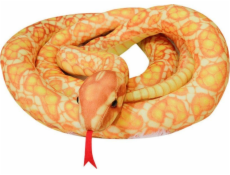 LeanToys Plyšový maskot had zlatý 200 cm