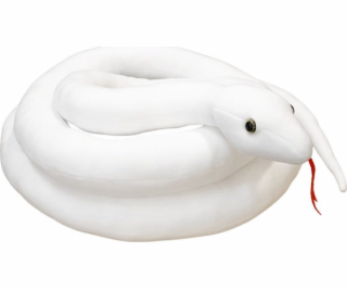 LeanToys Plyšový maskot had bílý 300 cm