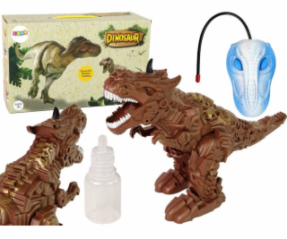TRITON Figurka dinosaura na dálkové ovládání LeanToys dýc...
