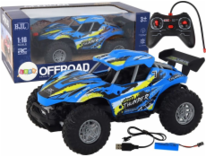 NoName Auto 1:16 na dálkové ovládání, terénní auto, RC, modré