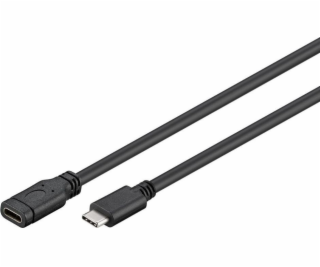 MicroConnect Kabel USB USB-C - USB-C 1,5 m černý (USB3.1C...