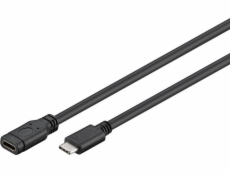 MicroConnect Kabel USB USB-C - USB-C 1,5 m černý (USB3.1CC1.5EX)