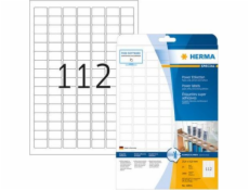 Herma Vysoce přilnavé etikety A4, 25,4 x 16,9 mm, vyrobené z papíru - 10916
