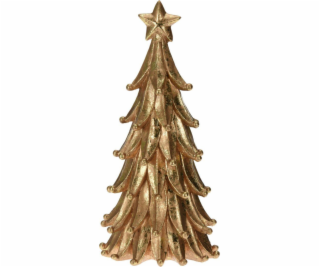 Lumarko vánoční figurka stromečku 28cm zlatá!