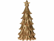 Lumarko vánoční figurka stromečku 28cm zlatá!