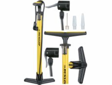 Dunlop Dunlop 174psi (12bar) dílenská a cyklistická pumpa - žlutá