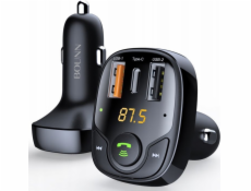 Bounn Nabíječka A do auta USB QC3.0+TYPE C 3A+USB 1A