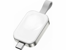 4smarts Bezdrátová nabíječka 4smarts pro Apple Watch s USB-C vstupem bílá/bílá 541225
