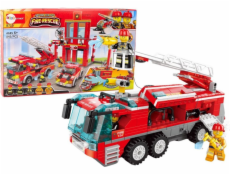 LeanToys Stavebnice Hasičský sbor Základní vozidlo Vrtulník 845 El