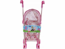Świnka Peppa Kočárek Prasátko Peppa PEPPA PIG se stříškou 1424027