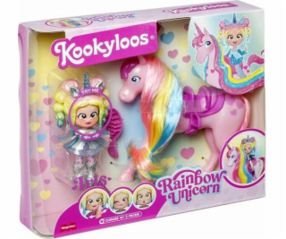 Magic Box Figurka duhového jednorožce KOOKYLOOS, figurky