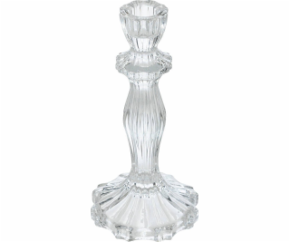 Atmosphera Skleněný svícen křišťál, 20 cm