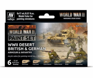 Vallejo Vallejo: 70.208 - Model Color - Pouštní britské a...