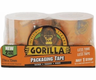 Gorilla Sports Balicí páska pevná a široká, 72 mm x 27 m