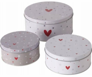 Boltze Sada tří úložných dóz ANELLA, O 14–20 cm