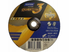Norton Clipper Brusný kotouč NQ24P-230x7.0x22.23-T27 NOR-Quantum 3