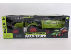 Blocki RC traktor s přívěsem + zvířata 666-88 12196