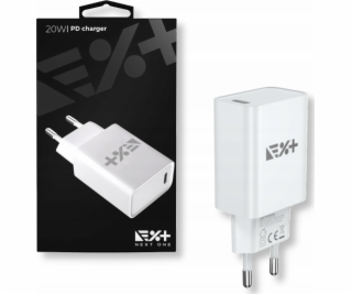 NEXT ONE Nabíječka NEXT ONE 20W PD 1xUSB-C bílá nabíječka