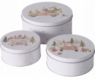 Boltze Sada 3 úložných dóz CARRIE, O 14-20 cm