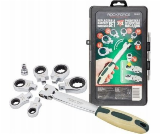 ROCKFORCE / WMC Sada 8dílných vyměnitelných klíčů s očkem...