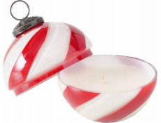 Boltze Skleněná svíčka ve tvaru cetky SUGIS, výška 10 cm