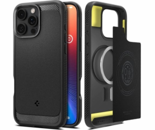 Spigen Rugged Armor iPhone 16 Pro černý/černý matný ACS08115