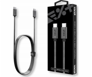 NEXT ONE Kabel USB NEXT ONE Metalický kabel USB-C / USB-C...