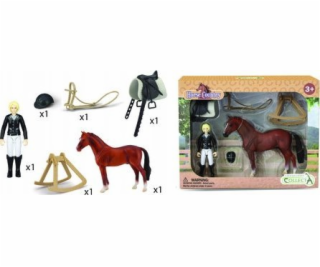 Collecta FIGURKA PROFESIONÁLNÍHO ŽOKEJE A PŘÍSLUŠENSTVÍ V...